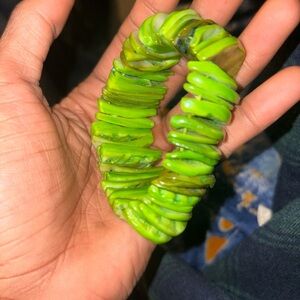 Vibrant Green Reptile Habitat Decor